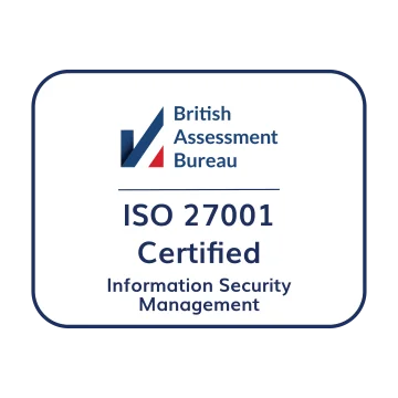 ISO 27001 Certified - Information Security Management
