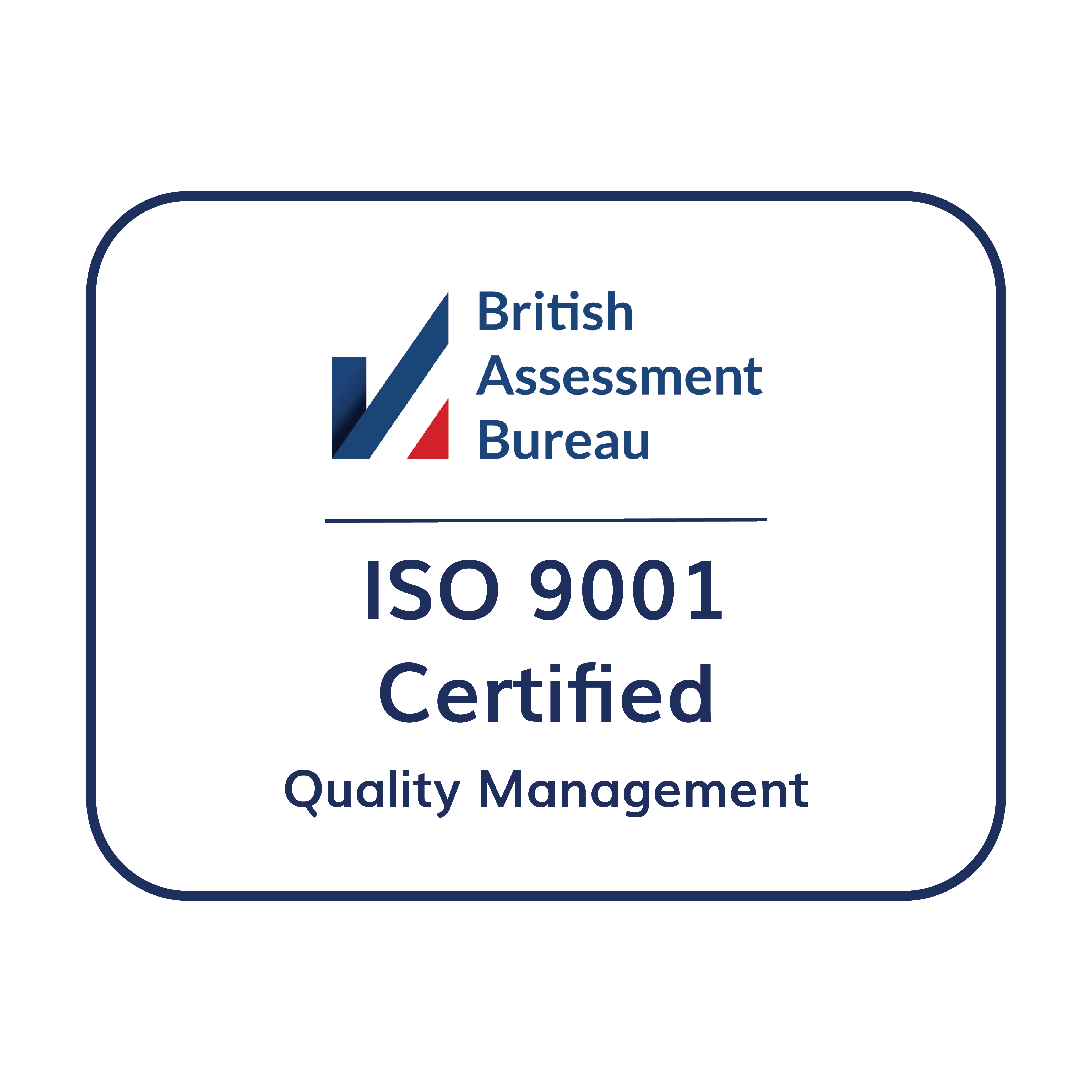 ISO 9001 Certified - Quality Management